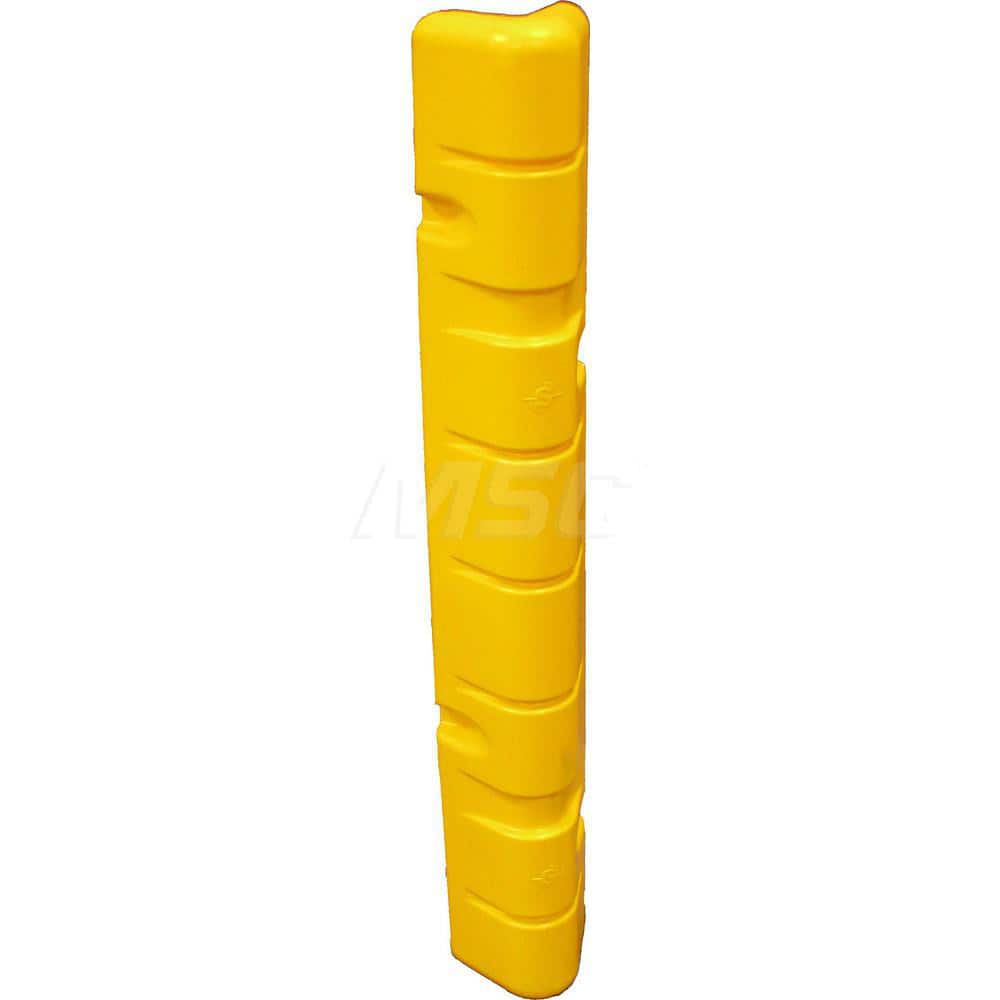 Corner, Edge & Wall Guards; Type: Corner Guard; Length (Feet): 0.00; Length (Inch): 0.00; Surface Guard Type: Type A; Material: EVA; Plastic; Color: Yellow; Overall Length: 0.00; Inside Diameter: 4; Side Height: 42; Side Length: 4; Side Height (Inch): 42