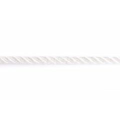 Rope; Rope Construction: 3 Strand Twisted; Material: Polyester; Work Load Limit: 60 lb; Color: White; Maximum Temperature (F) ( - 0 Decimals): 265; Breaking Strength: 1816; Application: General Purpose; Rope Strand Count: 3; Package Type: Reel; Additional