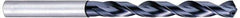 OSG - 8mm 120° Cobalt Jobber Drill - V Finish, Right Hand Cut, Spiral Flute, Straight Shank, 5" OAL, Standard Point - USA Tool & Supply