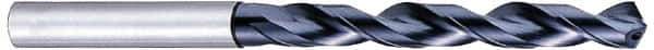 OSG - 1" 120° Cobalt Jobber Drill - V Finish, Right Hand Cut, Spiral Flute, Straight Shank, 9-7/16" OAL, Standard Point - USA Tool & Supply