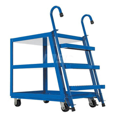 Utility Cart: Steel, Blue