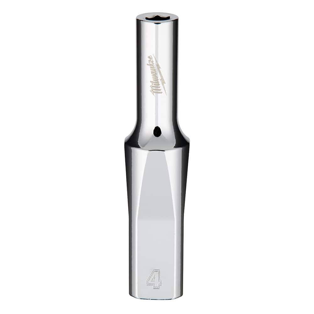 Hand Socket: 1/4″ Drive, 6-Point Chrome