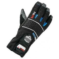 819OD M BLK GLOVES WITH OUTDRY - USA Tool & Supply