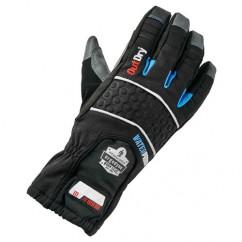 819OD L BLK GLOVES WITH OUTDRY - USA Tool & Supply