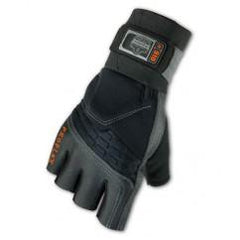 910 S BLK IMPACT GLOVES W/WRIST - USA Tool & Supply