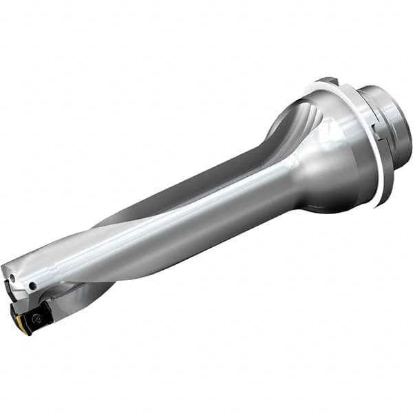 Sandvik Coromant - 5-1/2" Max Drill Depth, 4xD, 1-3/8" Diam, Indexable Insert Drill - USA Tool & Supply