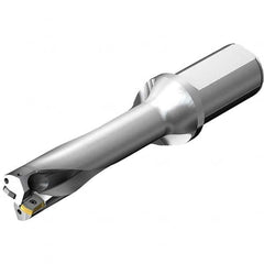 Sandvik Coromant - 3.248" Max Drill Depth, 4xD, 0.812" Diam, Indexable Insert Drill - USA Tool & Supply