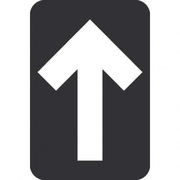 NMC - "Blank" Adhesive-Backed Floor Sign - USA Tool & Supply