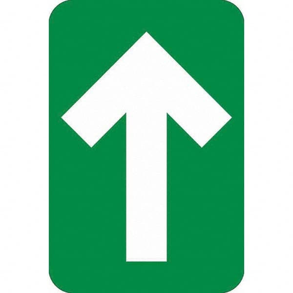 NMC - "Blank" Adhesive-Backed Floor Sign - USA Tool & Supply