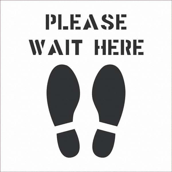 NMC - Facility Stencils Type: Message & Graphic Message Type: Instructions - USA Tool & Supply