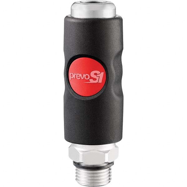 Prevost - Pneumatic Hose Fittings & Couplings Type: Coupler Thread Size: 3/8 - USA Tool & Supply