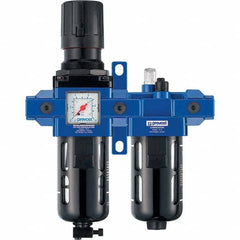 Prevost - Filter, Regulator & Lubricator (FRL) Units Configuration: 2 Pc. Filter/Regulator-Lubricator Body Type: Standard - USA Tool & Supply