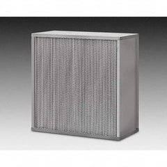 PRO-SOURCE - 23-3/8" High x 23-3/8" Wide x 11-1/2" Deep, 95% Capture Efficiency, HEPA Air Filter - USA Tool & Supply