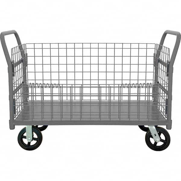 Durham - Carts Type: Wire Cart Load Capacity (Lb.): 2,000 - USA Tool & Supply