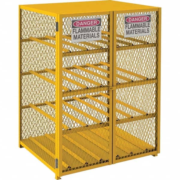 Durham - Storage Cabinets Type: Gas Cylinder Width (Inch): 42-3/16 - USA Tool & Supply