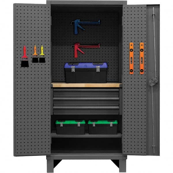 Durham - Storage Cabinets Type: Pegboard Width (Inch): 24-1/8 - USA Tool & Supply