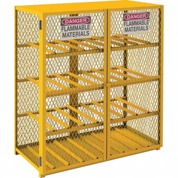 Durham - Storage Cabinets Type: Gas Cylinder Width (Inch): 30.4370 - USA Tool & Supply