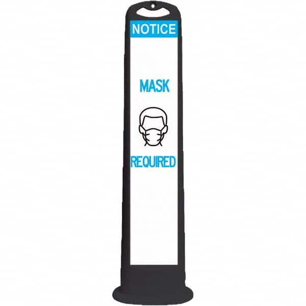 PRO-SAFE - Traffic Barrels, Delineators & Posts Type: Vertical Panel Material: HDPE - USA Tool & Supply