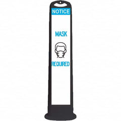 PRO-SAFE - Traffic Barrels, Delineators & Posts Type: Vertical Panel Material: HDPE - USA Tool & Supply