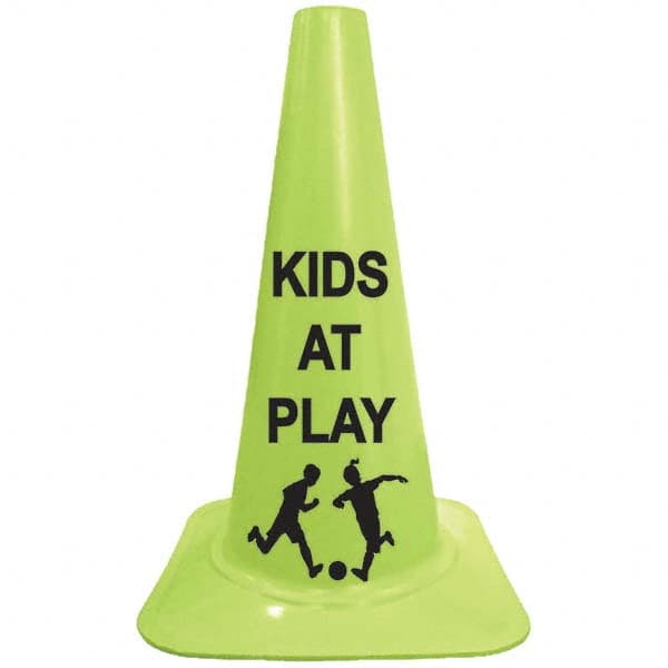 PRO-SAFE - Traffic Cones Type: Sport Cone Color: Lime - USA Tool & Supply