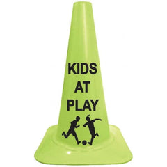 PRO-SAFE - Traffic Cones Type: Sport Cone Color: Lime - USA Tool & Supply