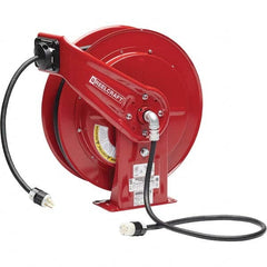 Reelcraft - Cord & Cable Reels End Type: Single Outlet Cable Length (Feet): 100 - USA Tool & Supply