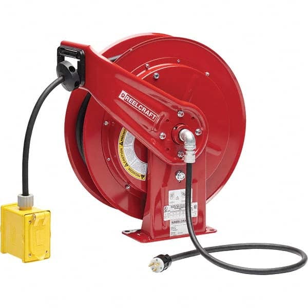 Reelcraft - Cord & Cable Reels End Type: Duplex Box Cable Length (Feet): 75 - USA Tool & Supply