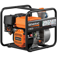 Generac Power - Self-Priming Engine Pumps Horsepower: 5.0 Engine Type: OHV - USA Tool & Supply