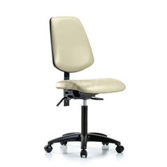 Task Chair: Vinyl, Adobe White