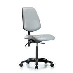 Task Chair: Vinyl, Dove