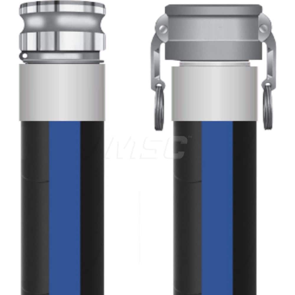 Water & Discharge Hose; Inside Diameter (Inch): 4; Inside Diameter (Decimal Inch): 4.0000; Outside Diameter (Inch): 4.32; Outside Diameter (Decimal Inch): 4.3200; Color: Black; Working Pressure (psi): 150.000; Length (Feet): 50