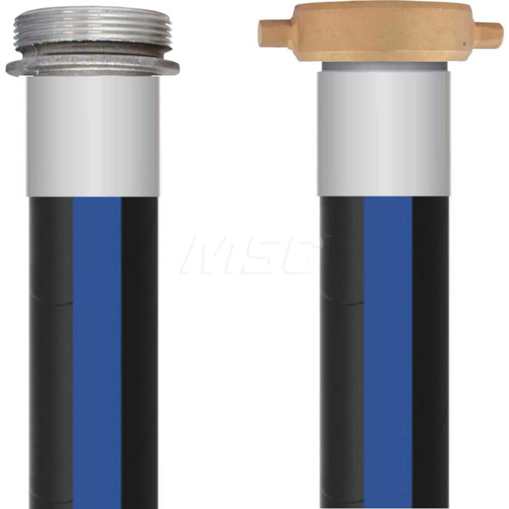 Water & Discharge Hose; Inside Diameter (Inch): 4; Inside Diameter (Decimal Inch): 4.0000; Outside Diameter (Inch): 4.32; Outside Diameter (Decimal Inch): 4.3200; Color: Black; Working Pressure (psi): 150.000; Length (Feet): 25