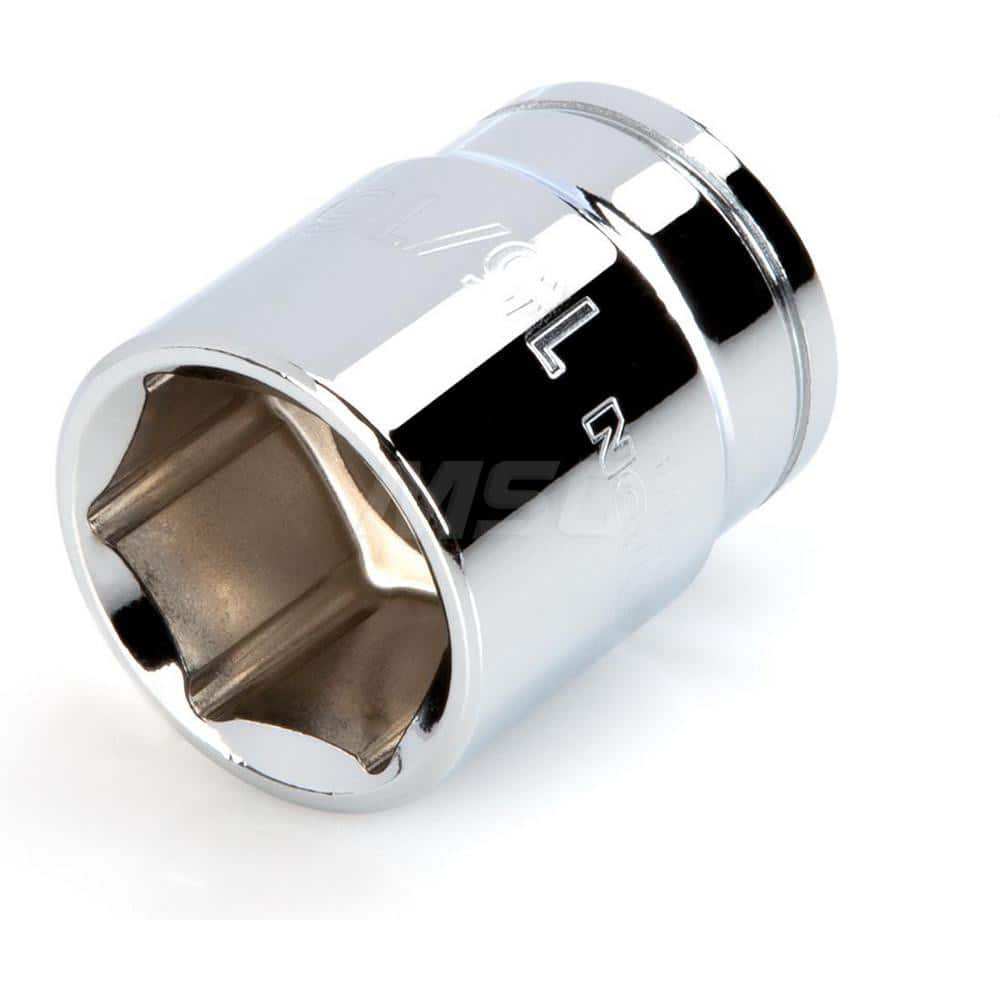 Hand Socket: 1/2″ Drive, 15/16″ Socket, 6-Point Chrome-Plated & Polished