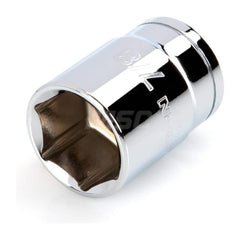 Hand Socket: 1/2″ Drive, 7/8″ Socket, 6-Point Chrome-Plated & Polished