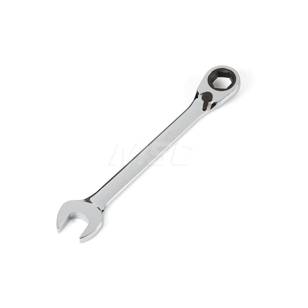 Combination Wrench: Chrome, Chrome-Plated