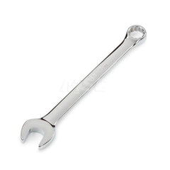 Combination Wrench: Chrome, Chrome-Plated