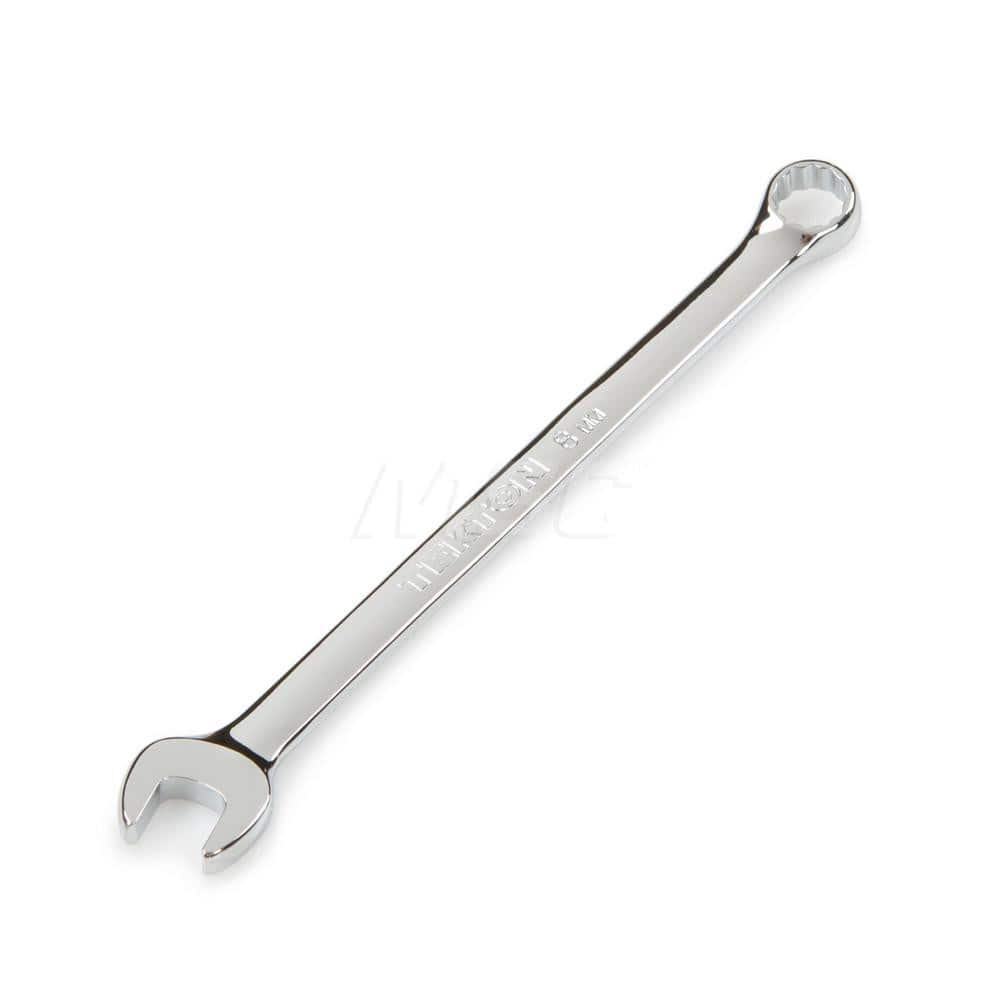 Combination Wrench: Chrome, Chrome-Plated