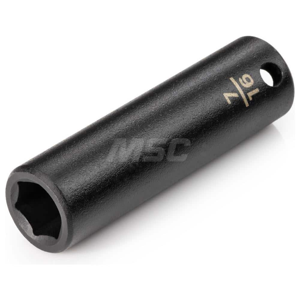 Impact Socket: 3/8″ Drive 6-Point