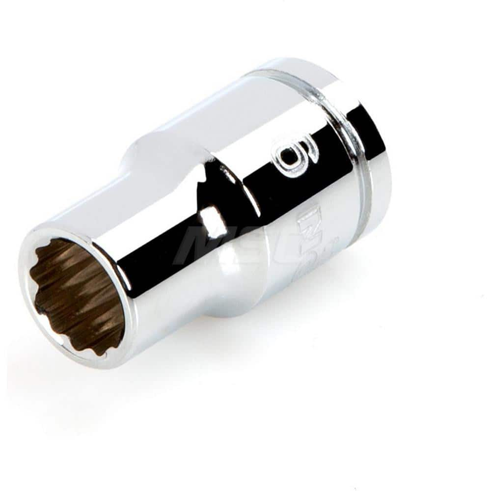 Hand Socket: 3/8″ Drive, 9 mm Socket, 12-Point Chrome-Plated & Polished