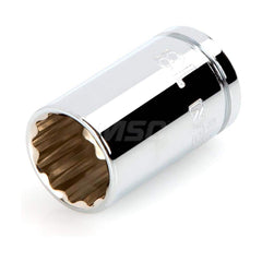 Hand Socket: 3/8″ Drive, 13 mm Socket, 12-Point Chrome-Plated & Polished