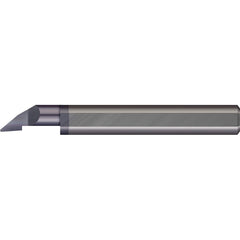 Profiling Tools; Minimum Bore Diameter (Decimal Inch): 0.1520; Maximum Bore Depth (Decimal Inch): 3/8; Radius: 0.0080; Overall Length (Decimal Inch): 2; Shank Diameter (Inch): 3/16; Projection: Projection; Finish/Coating: AlTiN; Projection (Decimal Inch):