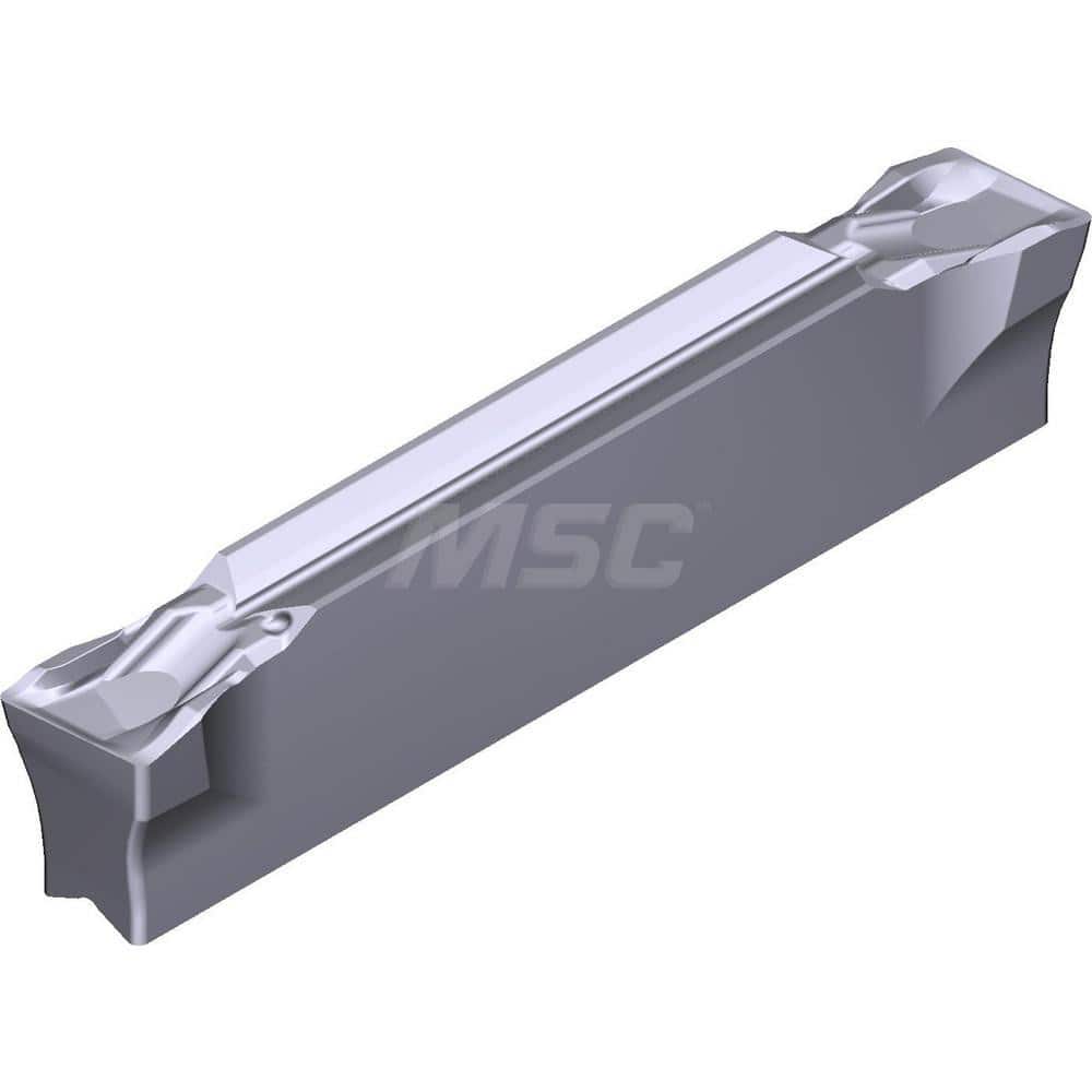 Grooving Insert: GCM2002CG AC5015S, Solid Carbide Absotech Finish, Right Hand, 2 mm Cutting Width, 20 mm Max Depth, Series GND