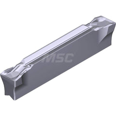 Grooving Insert: GCM4002CG AC5015S, Solid Carbide Absotech Finish, Right Hand, 4 mm Cutting Width, 25 mm Max Depth, Series GND