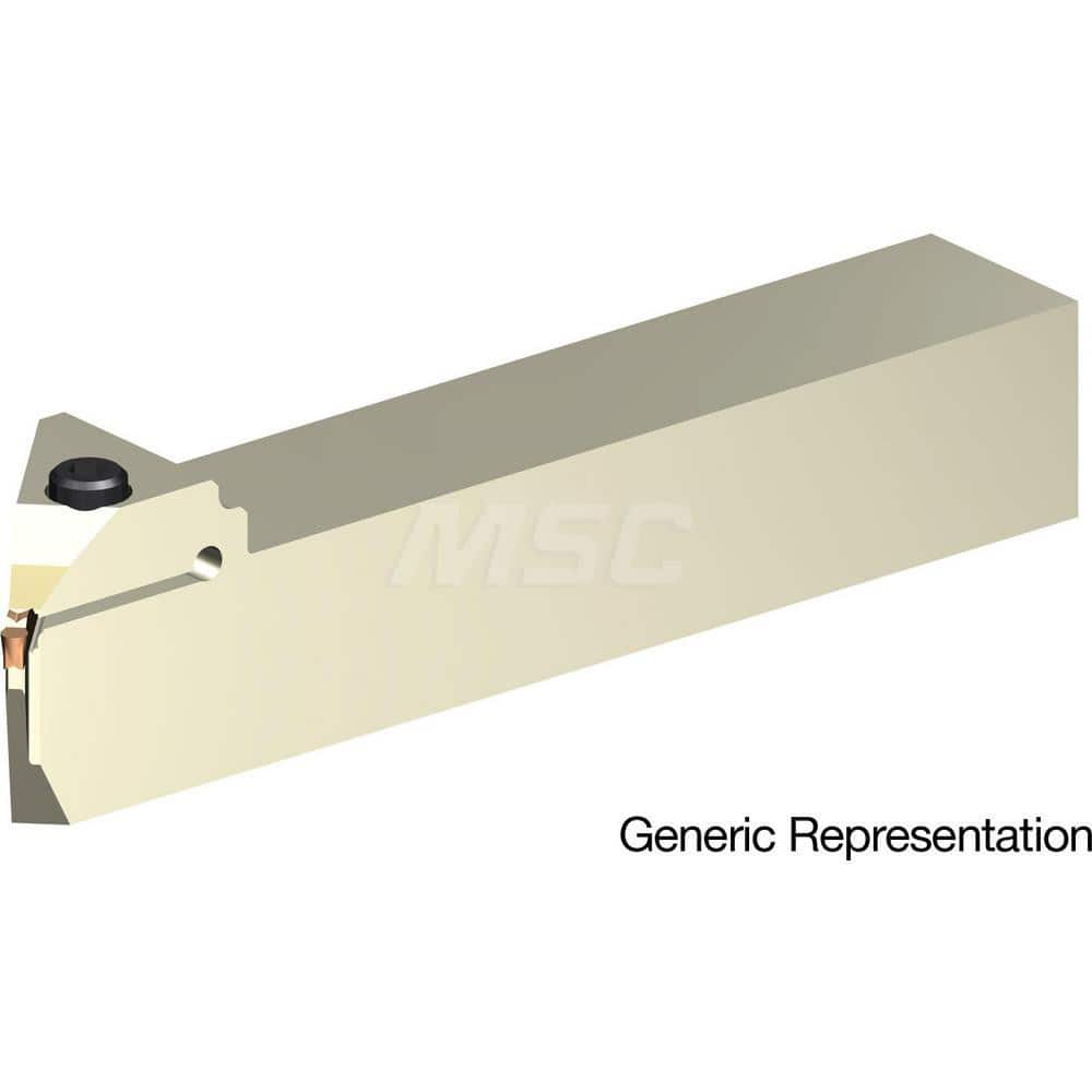 Indexable Cutoff Toolholder: 3.5 mm Max Depth of Cut, Right Hand 20 mm Shank Height, 20 mm Shank Width, Uses GCMN Inserts, Series GND