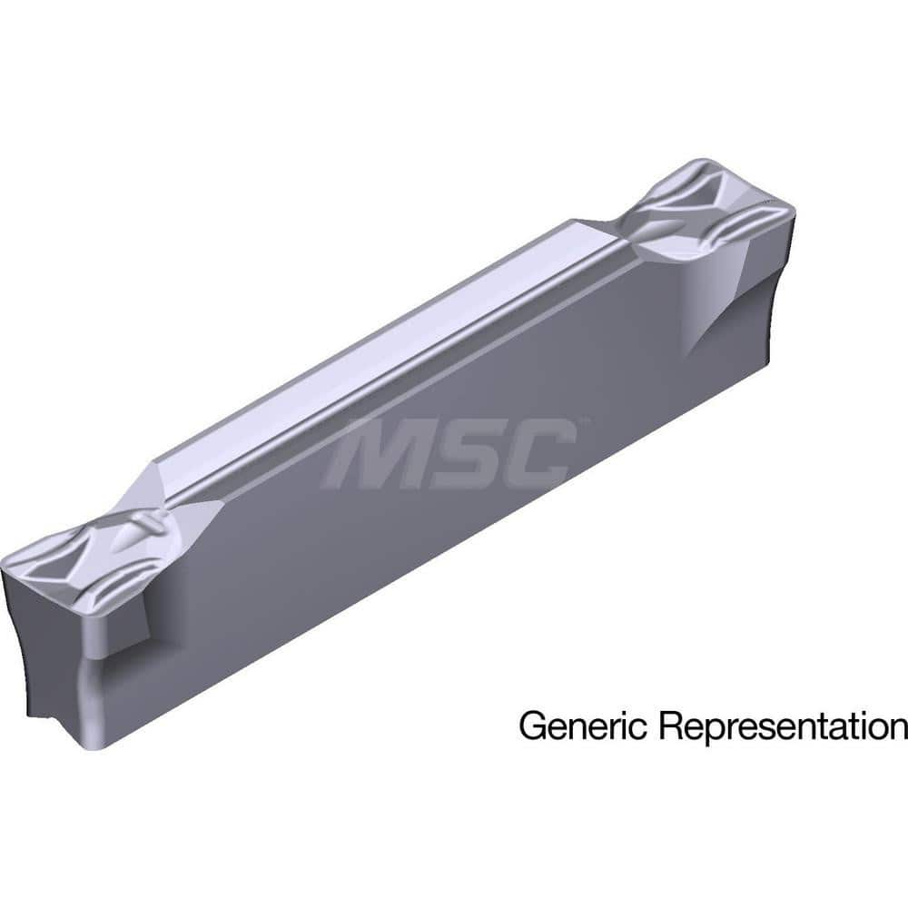 Grooving Insert: GCM3125MG AC5025S, Solid Carbide Absotech Finish, Neutral, 0.709″ Max Depth, Series GND