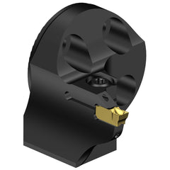 Modular Grooving Head: Left Hand, Cutting Head, System Size 32 0.3425″ Max Depth of Cut, Through Coolant, Series CoroCut QI