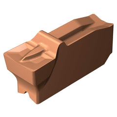 Grooving Insert: QI-NGGF 1145, Solid Carbide Neutral, 0.1252″ Cutting Width, Series CoroCut QI