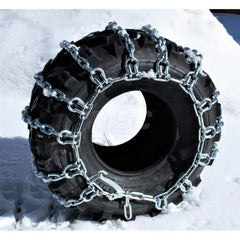 Tire Chains; For Use With: 22x8-11; 22x8-10; 20x8-8; 20x8-11; 20x8.00-8; 20x8.00-10; 20x8x10; Axle Type: Single Axle