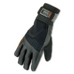 9012 M BLK GLOVES W/ WRIST SUPPORT - USA Tool & Supply