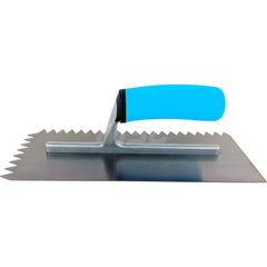 Trowels; Type: Notch Trowel; Float Material: Stainless Steel; Float Length (Inch): 11; Float Width (Inch): 4-1/2